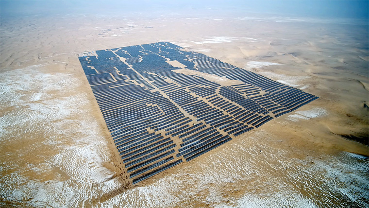 光伏治沙的可行性，用光伏板治理沙漠可行嗎